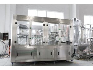 Automatic Carbonated Beverage Bottle Washing Filling Capping Machine